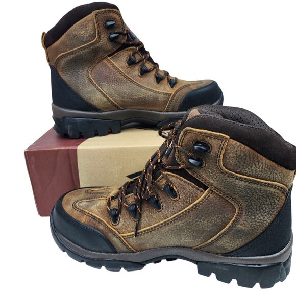 Avenger Safety Workboots Insulated Hiker Mens 10.5EE Comp Toe Leather Waterproof - Picture 2 of 16